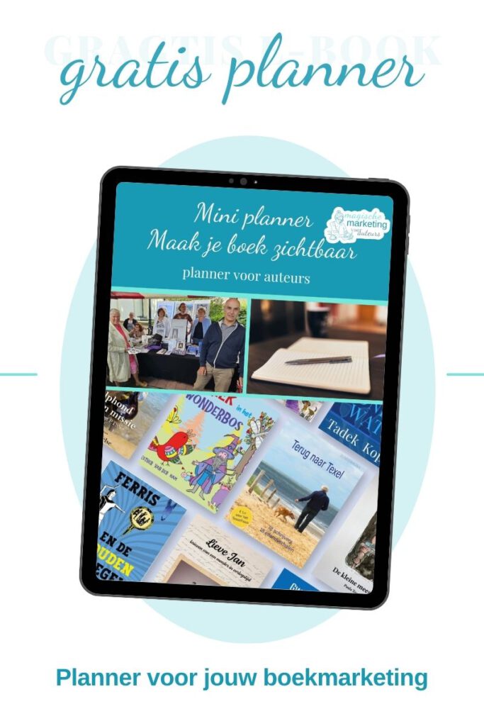 Marketingkalender voor boekmarketing, plan je acties en blijf zichtbaar