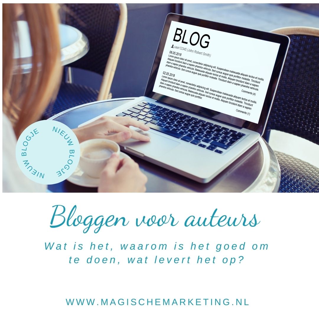 boekmarketingstrategie: bloggen voor auteurs