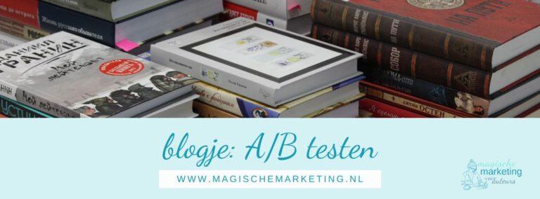 boekmarketing strategie A/B testen voor je boek