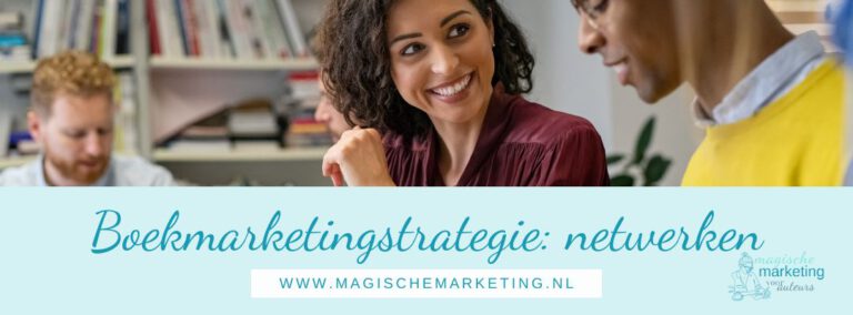 Boekmarketingstrategie: netwerken