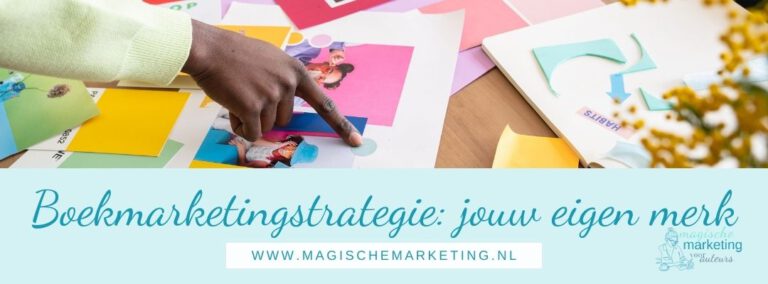 boekmarketingstrategie: jouw eigen merk