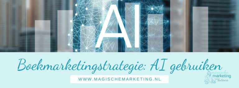 boekmarketingstrategie: AI