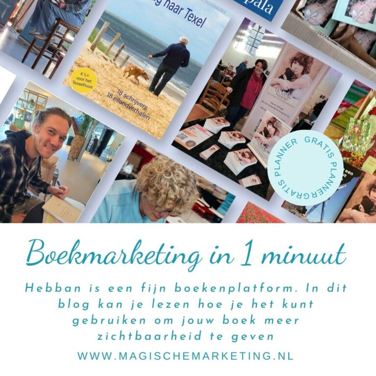 boekmarketing in 1 minuut: hebban