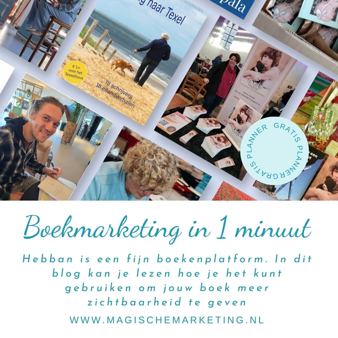 boekmarketing in 1 minuut: hebban