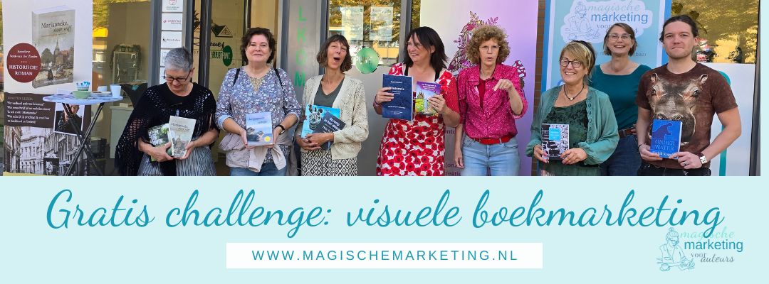 visuele boekmarketing