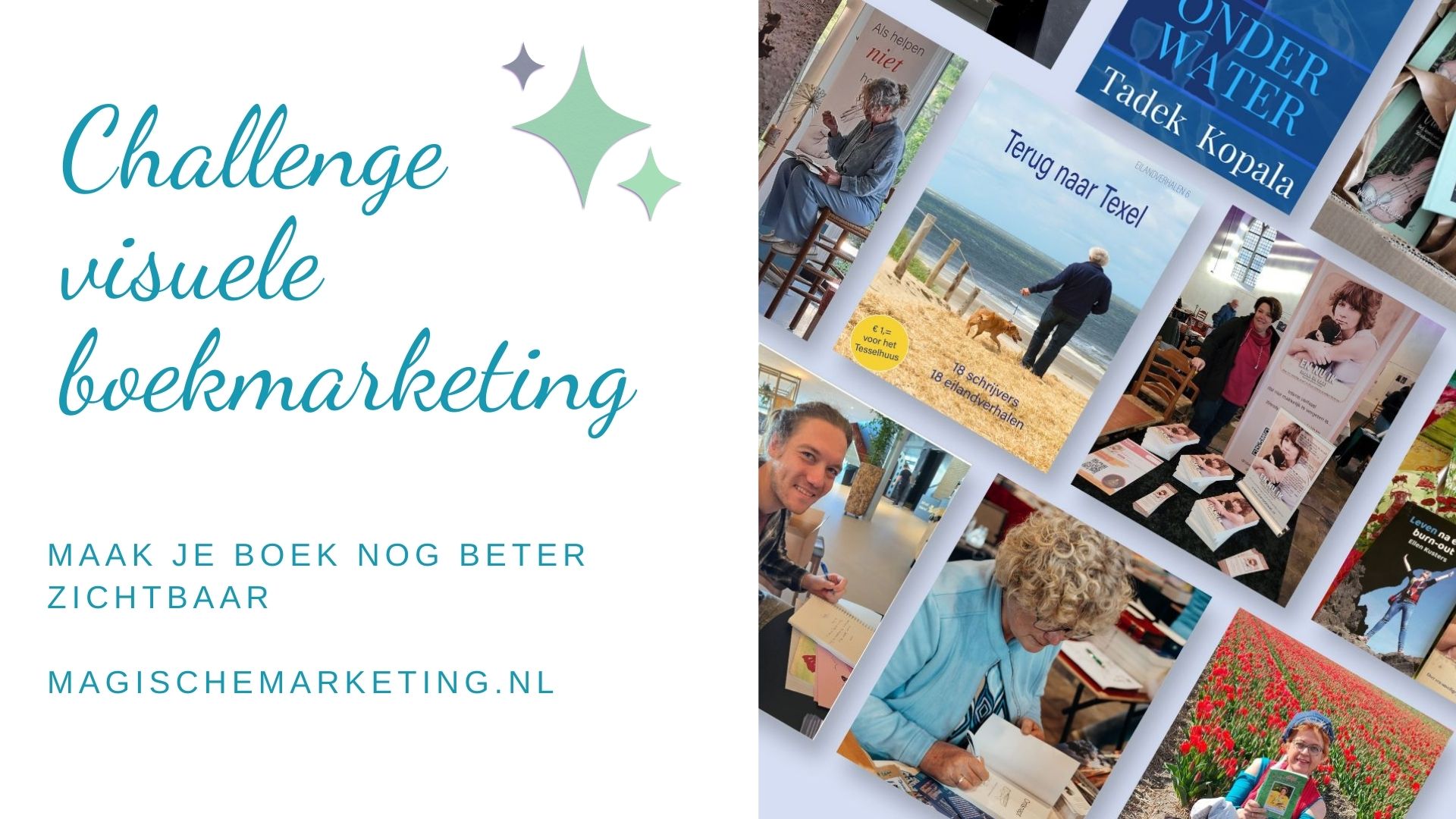 challenge visuale boekmarketing magischemarketing.nl