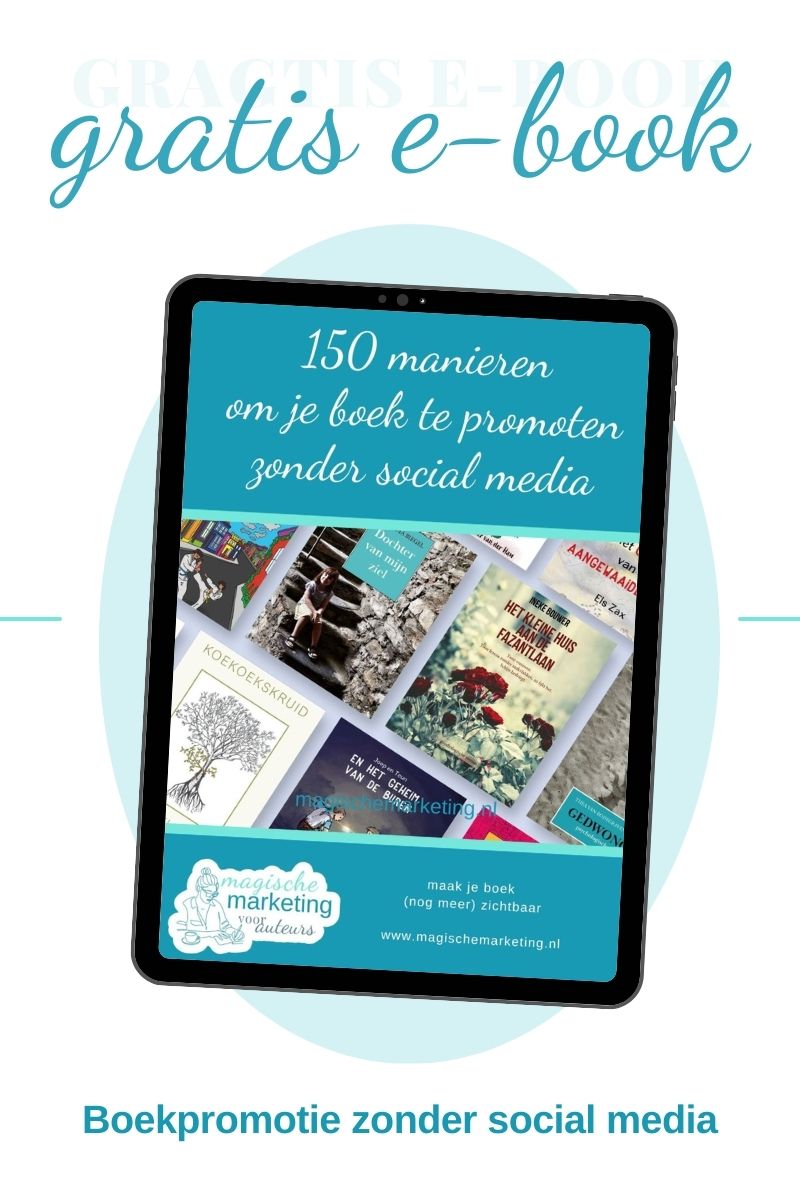 150 ideeën om je boek te promoten zonder social media