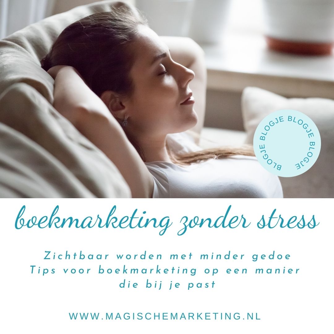boekmarketing zonder stress