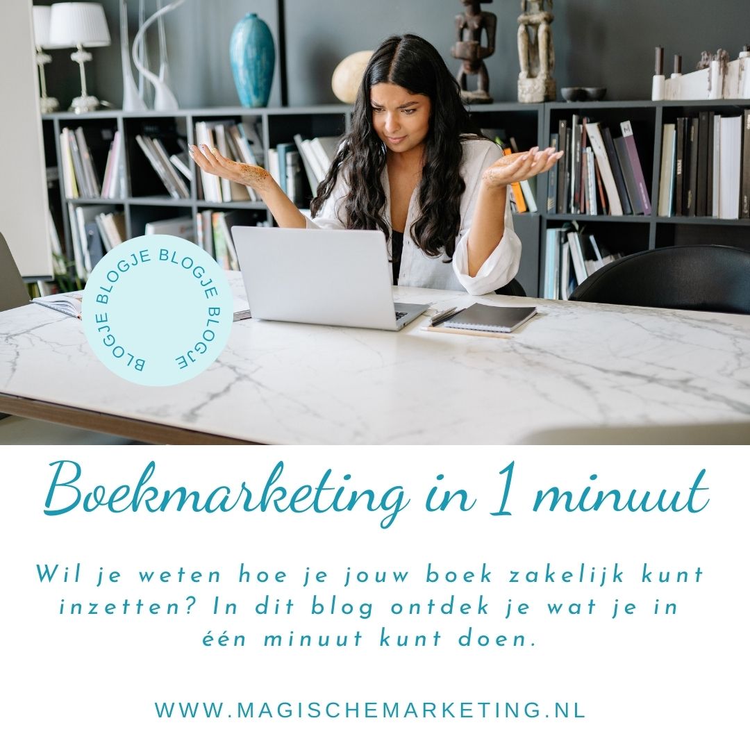 je boek zakelijk inzetten